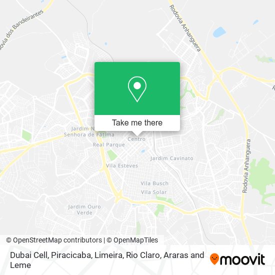 Dubai Cell map