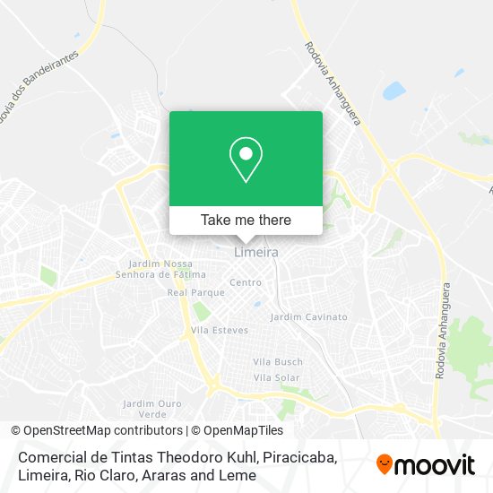 Comercial de Tintas Theodoro Kuhl map