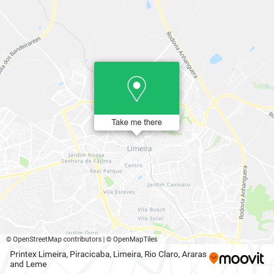 Printex Limeira map