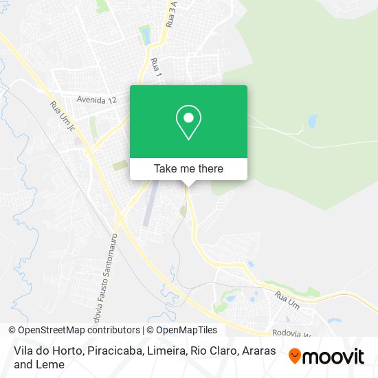 Vila do Horto map