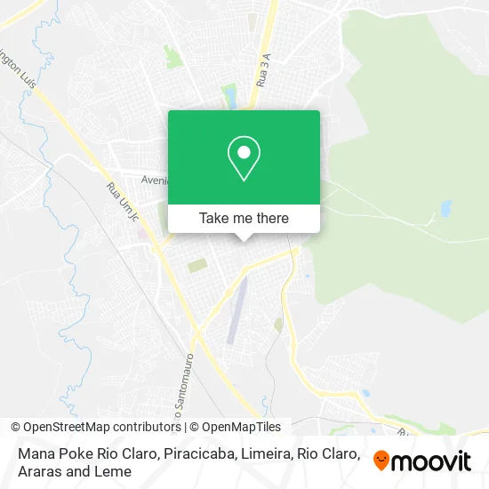 Mana Poke Rio Claro map