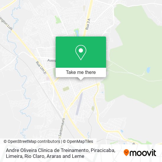 Andre Oliveira Clinica de Treinamento map