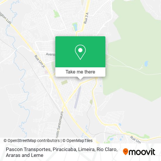 Pascon Transportes map