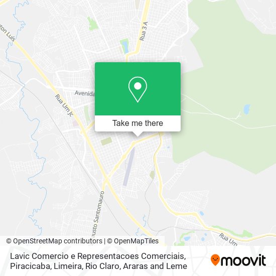 Lavic Comercio e Representacoes Comerciais map