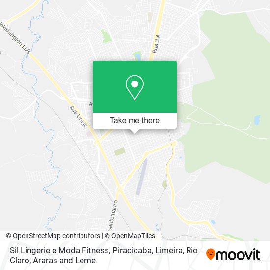 Sil Lingerie e Moda Fitness map