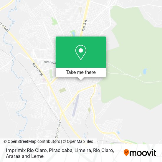 Mapa Imprimix Rio Claro