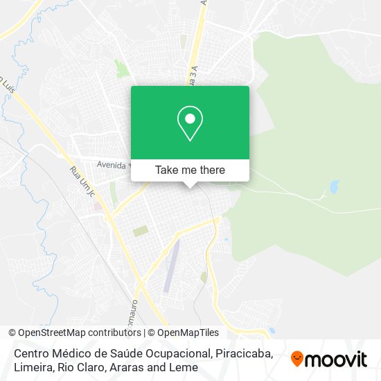 Centro Médico de Saúde Ocupacional map