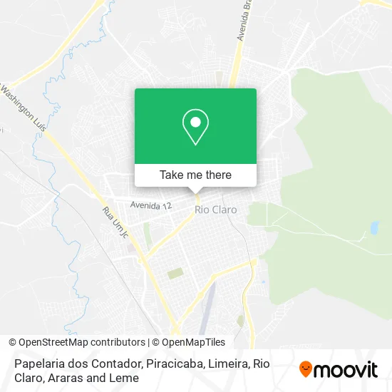 Papelaria dos Contador map