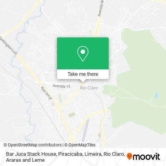 Bar Juca Stack House map