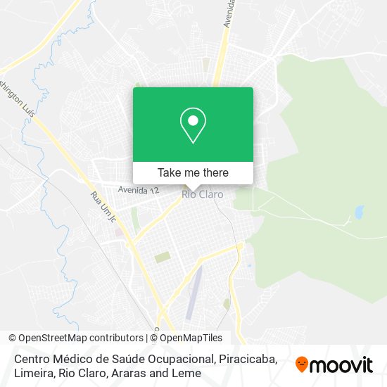 Centro Médico de Saúde Ocupacional map