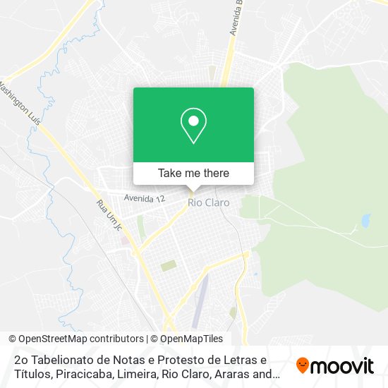 2o Tabelionato de Notas e Protesto de Letras e Títulos map