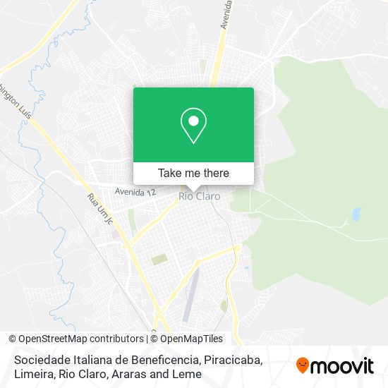 Sociedade Italiana de Beneficencia map