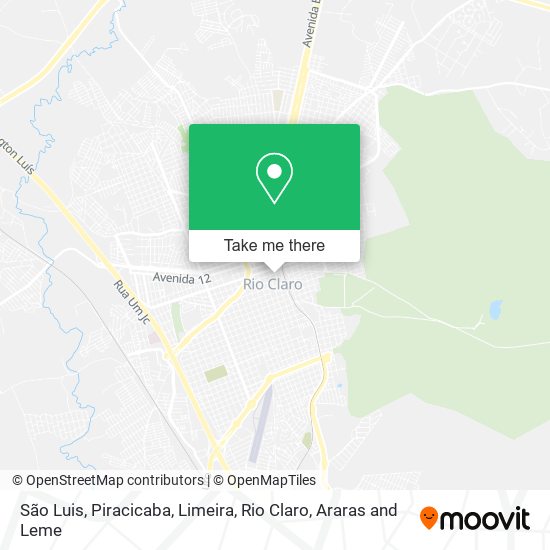 São Luis map