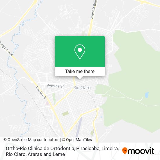 Mapa Ortho-Rio Clinica de Ortodontia