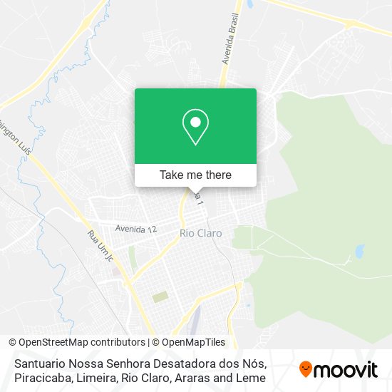 Santuario Nossa Senhora Desatadora dos Nós map