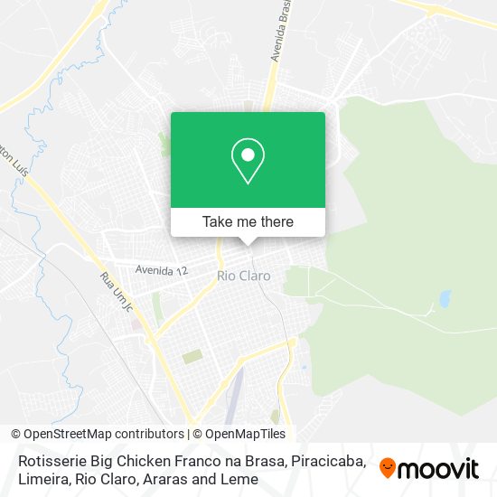 Rotisserie Big Chicken Franco na Brasa map