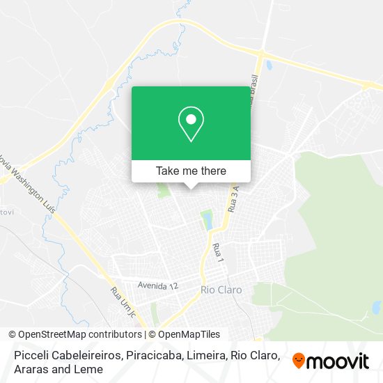Picceli Cabeleireiros map