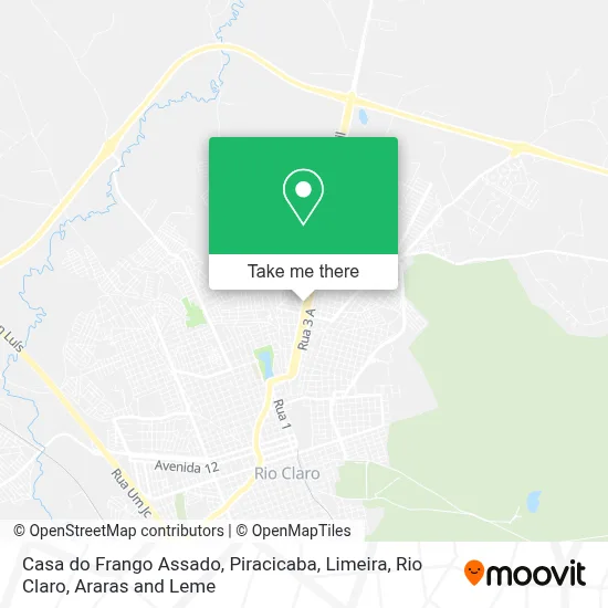 Casa do Frango Assado map