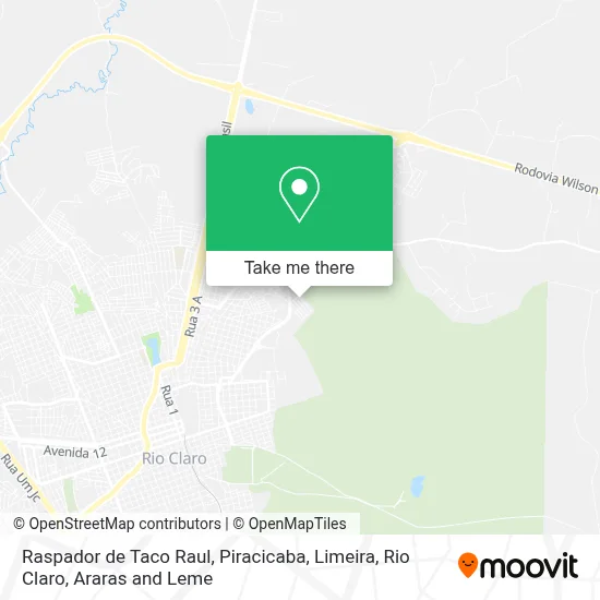 Raspador de Taco Raul map