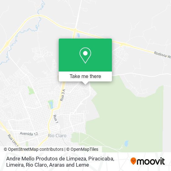 Andre Mello Produtos de Limpeza map