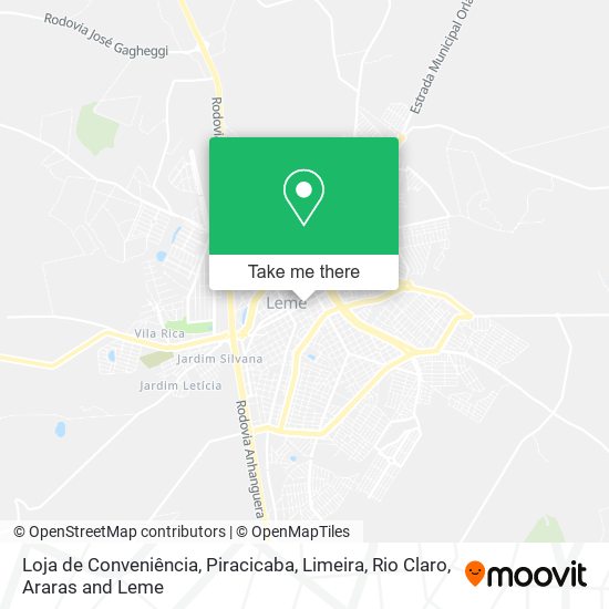 Loja de Conveniência map