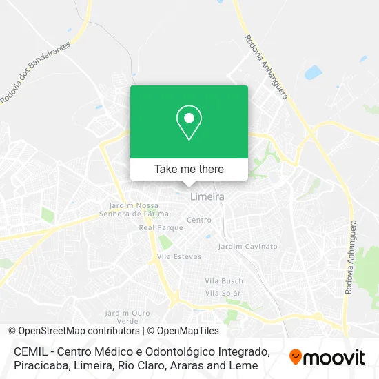 CEMIL - Centro Médico e Odontológico Integrado map
