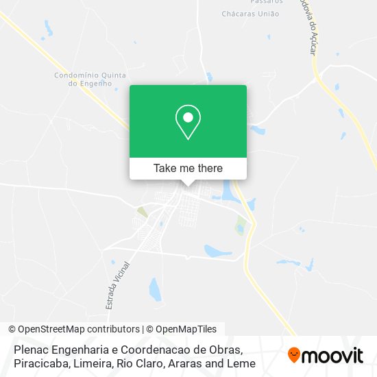 Plenac Engenharia e Coordenacao de Obras map