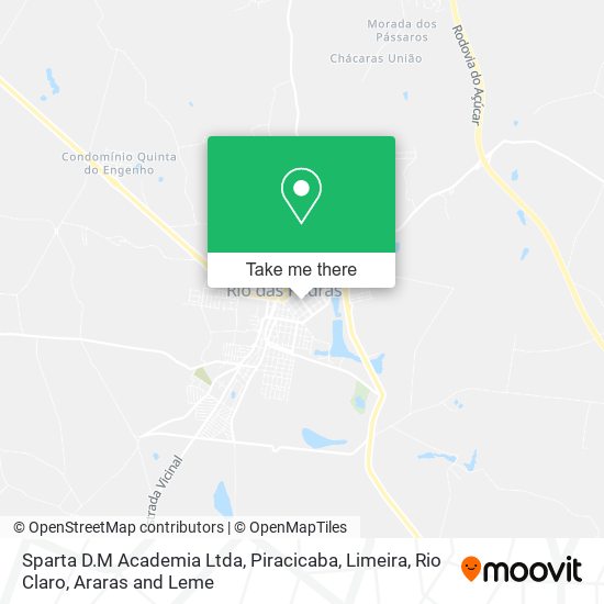 Sparta D.M Academia Ltda map