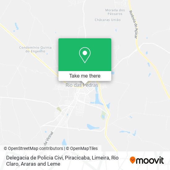 Mapa Delegacia de Policia Civi