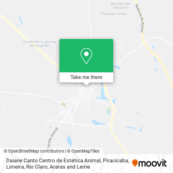 Daiane Canto Centro de Estética Animal map