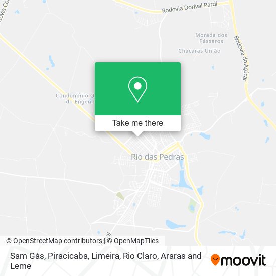 Sam Gás map