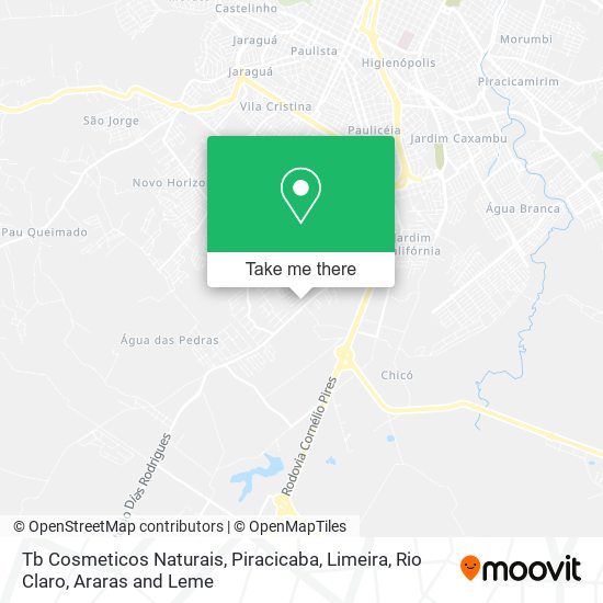 Tb Cosmeticos Naturais map