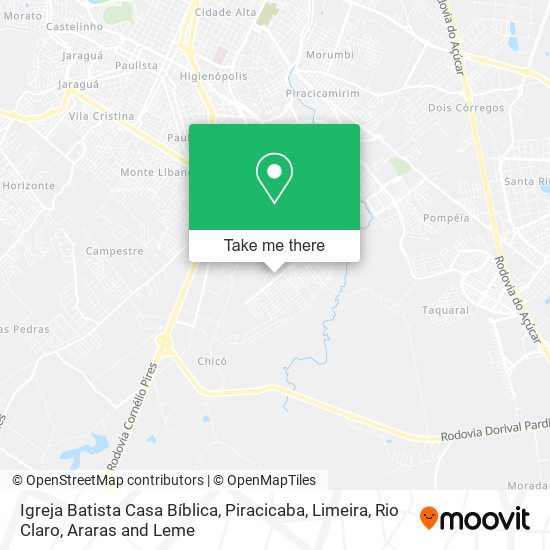 Igreja Batista Casa Bíblica map