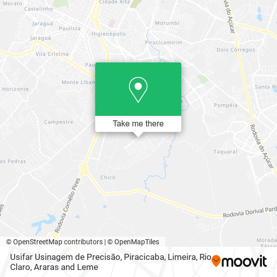 Usifar Usinagem de Precisão map