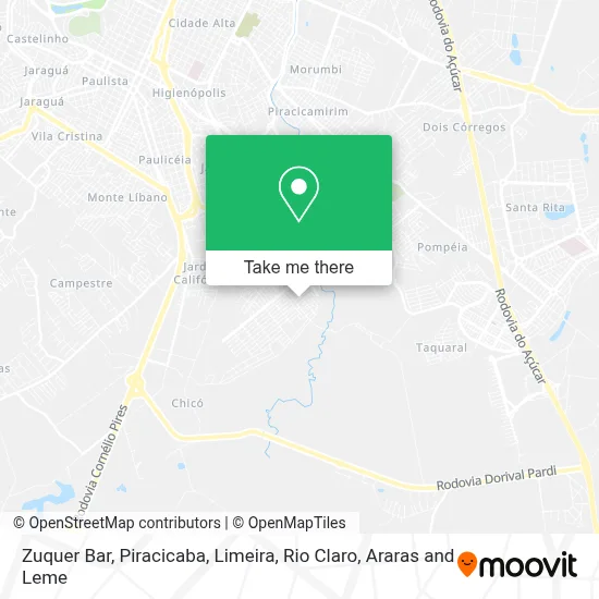 Zuquer Bar map