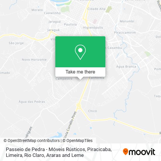 Passeio de Pedra - Móveis Rústicos map