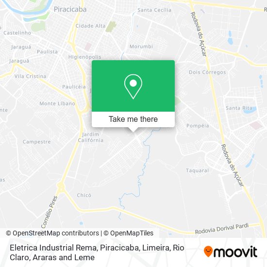 Eletrica Industrial Rema map