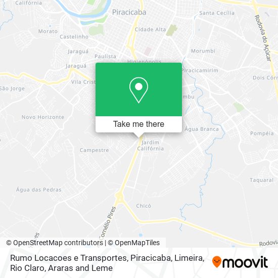 Rumo Locacoes e Transportes map