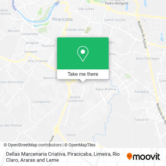 Dellas Marcenaria Criativa map