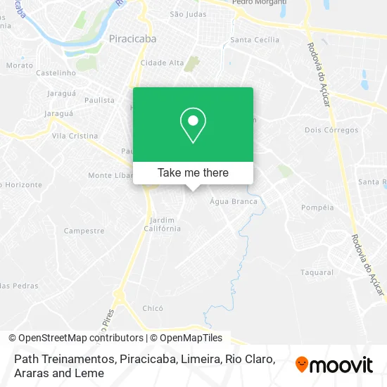 Path Treinamentos map