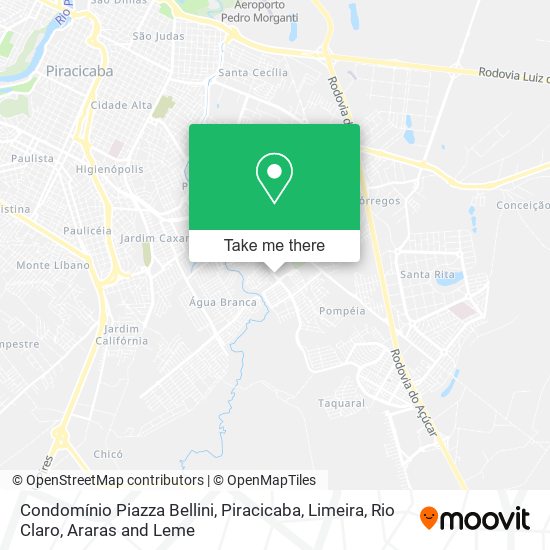 Condomínio Piazza Bellini map