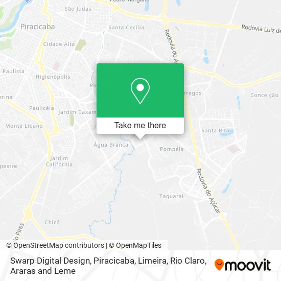 Swarp Digital Design map