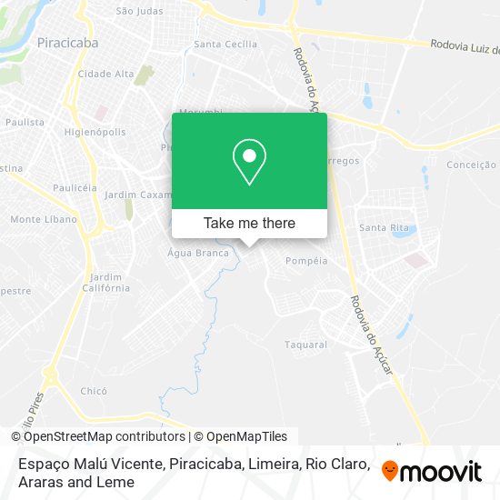 Espaço Malú Vicente map