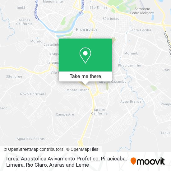 Igreja Apostólica Avivamento Profético map