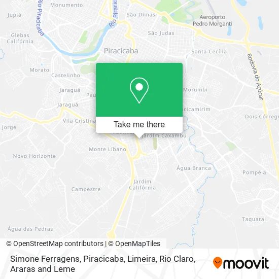 Simone Ferragens map