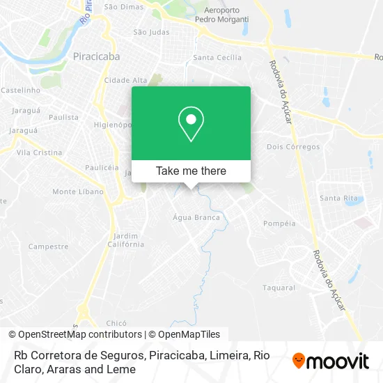 Rb Corretora de Seguros map