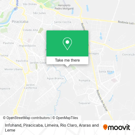 Infohand map