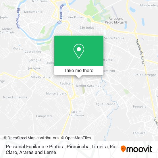 Personal Funilaria e Pintura map