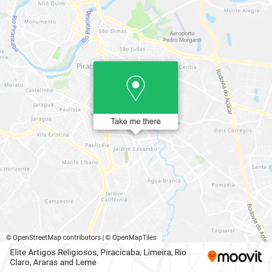 Elite Artigos Religiosos map