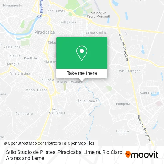 Stilo Studio de Pilates map